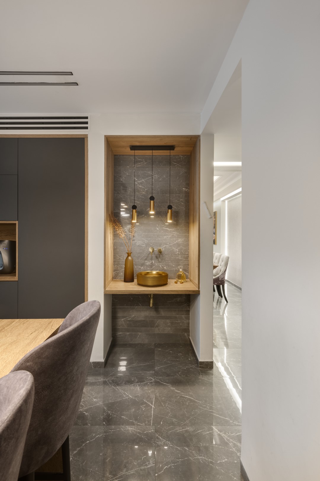 בית בנגישות ביתר -  כיור נטילת ידיים